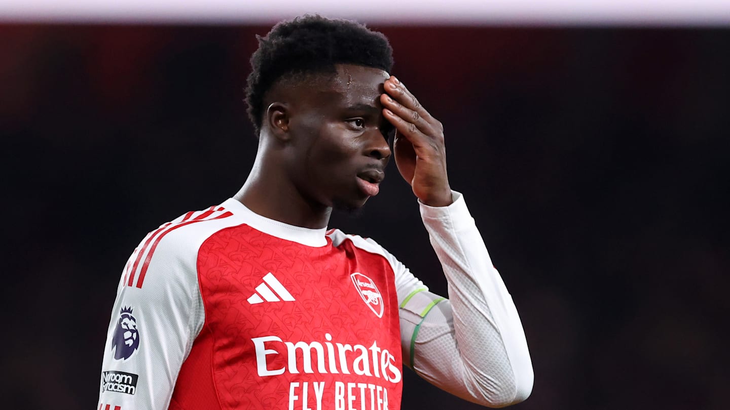 Why Bukayo Saka Isn’t Playing for Arsenal in Carabao Cup Semi-Final vs. Chelsea