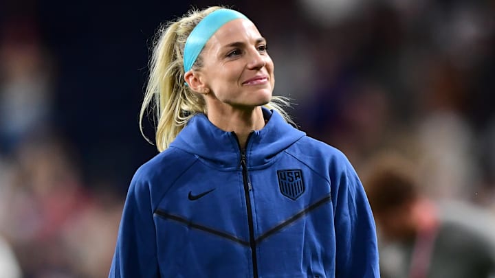 Julie Ertz retires from the USWNT. Julie Ertz retires from the USWNT.