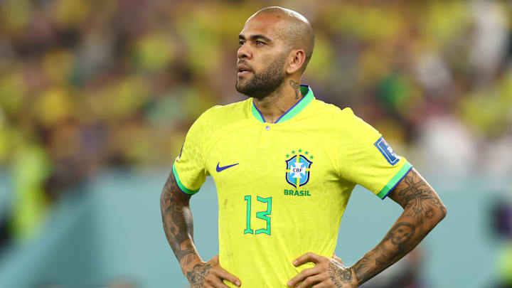 Dani Alves fue detenido días después de disputar el Mundial de Qatar 2022 con la selección de Brasil 