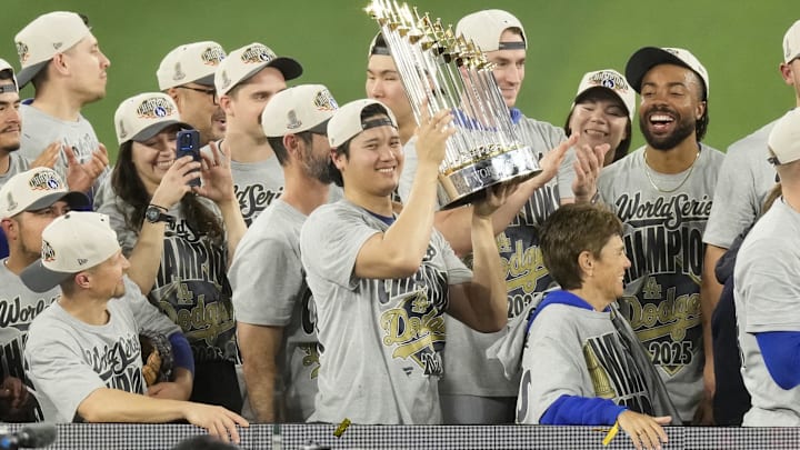 Los Angeles Dodgers two-way player Shohei Ohtani.