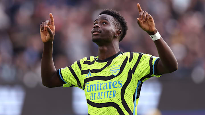 Saka helped Arsenal crush West Ham