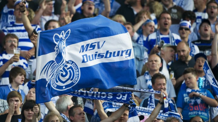 Die Fans des MSV Duisburg. Die Fans des MSV Duisburg.