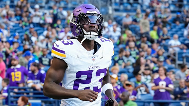 Minnesota Vikings cornerback Andrew Booth Jr.