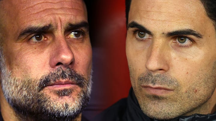 Mikel Arteta used to be Pep Guardiola's assistant at Man City Mikel Arteta used to be Pep Guardiola's assistant at Man City
