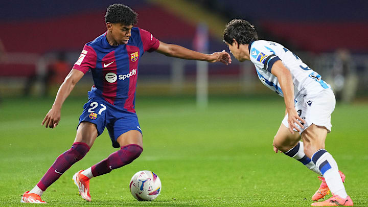 Barcelona e Real Sociedad se enfrentam pela rodada 26 do Espanhol Barcelona e Real Sociedad se enfrentam pela rodada 26 do Espanhol