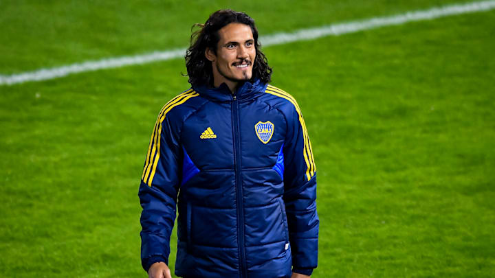 Boca Juniors Unveil Uruguayan Striker Edinson Cavani