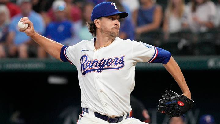 Texas Rangers pitcher Jacob deGrom. Credit: Raymond Carlin III-Imagn Images Texas Rangers pitcher Jacob deGrom. Credit: Raymond Carlin III-Imagn Images