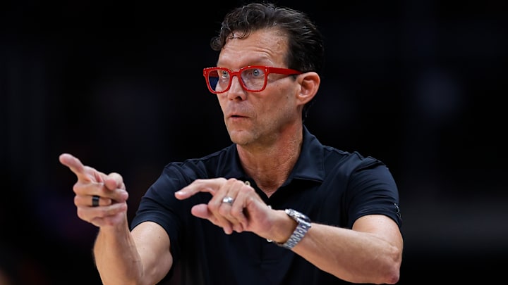 Atlanta Hawks head coach  Quin Snyder