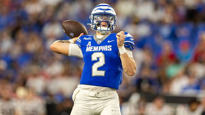 Memphis Tigers quarterback Marcus Stokes. Memphis Tigers quarterback Marcus Stokes.