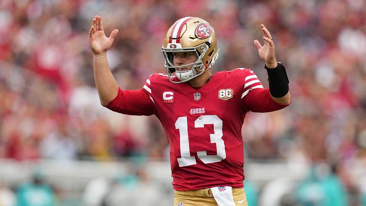 Sep 20, 2026; Santa Clara, California, USA; San Francisco 49ers quarterback Brock Purdy Sep 20, 2026; Santa Clara, California, USA; San Francisco 49ers quarterback Brock Purdy