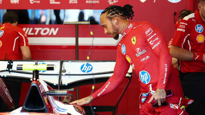 Lewis Hamilton decepcionó en su debut con Ferrari 