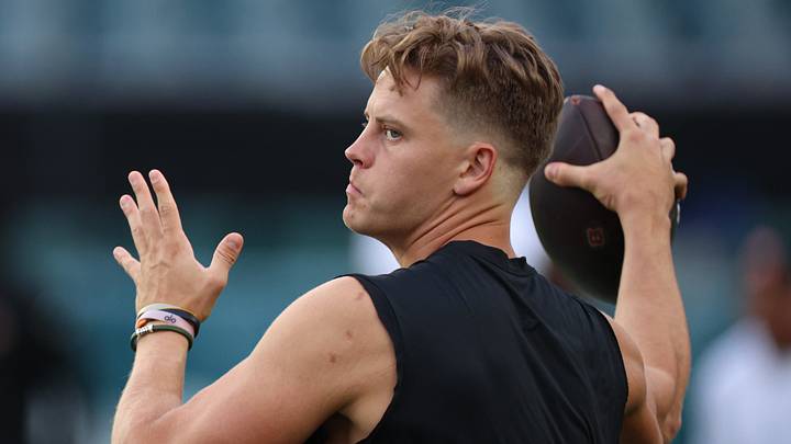 Aug 28, 2026; Philadelphia, Pennsylvania, USA; Cincinnati Bengals quarterback Joe Burrow before a game against the Philadelphia Eagles at Lincoln Financial Field. Mandatory Credit: Bill Streicher-Imagn Images Aug 28, 2026; Philadelphia, Pennsylvania, USA; Cincinnati Bengals quarterback Joe Burrow before a game against the Philadelphia Eagles at Lincoln Financial Field. Mandatory Credit: Bill Streicher-Imagn Images