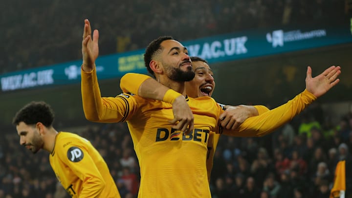 Matheus Cunha beim Torjubel mit Andre