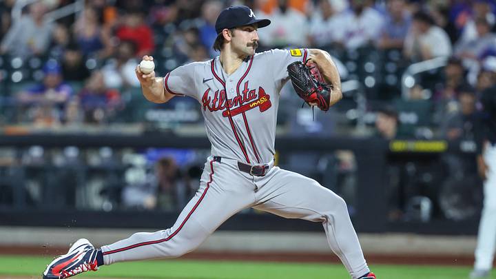 Atlanta Braves starting pitcher Spencer Strider (99) pitches in the first inning against the New York Mets at Citi Field. Mandatory Credit: Wendell Cruz-Imagn Images Atlanta Braves starting pitcher Spencer Strider (99) pitches in the first inning against the New York Mets at Citi Field. Mandatory Credit: Wendell Cruz-Imagn Images