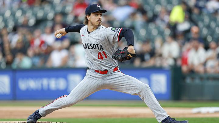May 26, 2026; Chicago, Illinois, USA; Minnesota Twins starting pitcher Joe Ryan (41) delivers a pitch against the Chicago White Sox during the first inning at Rate Field. Mandatory Credit: Kamil Krzaczynski-Imagn Images May 26, 2026; Chicago, Illinois, USA; Minnesota Twins starting pitcher Joe Ryan (41) delivers a pitch against the Chicago White Sox during the first inning at Rate Field. Mandatory Credit: Kamil Krzaczynski-Imagn Images