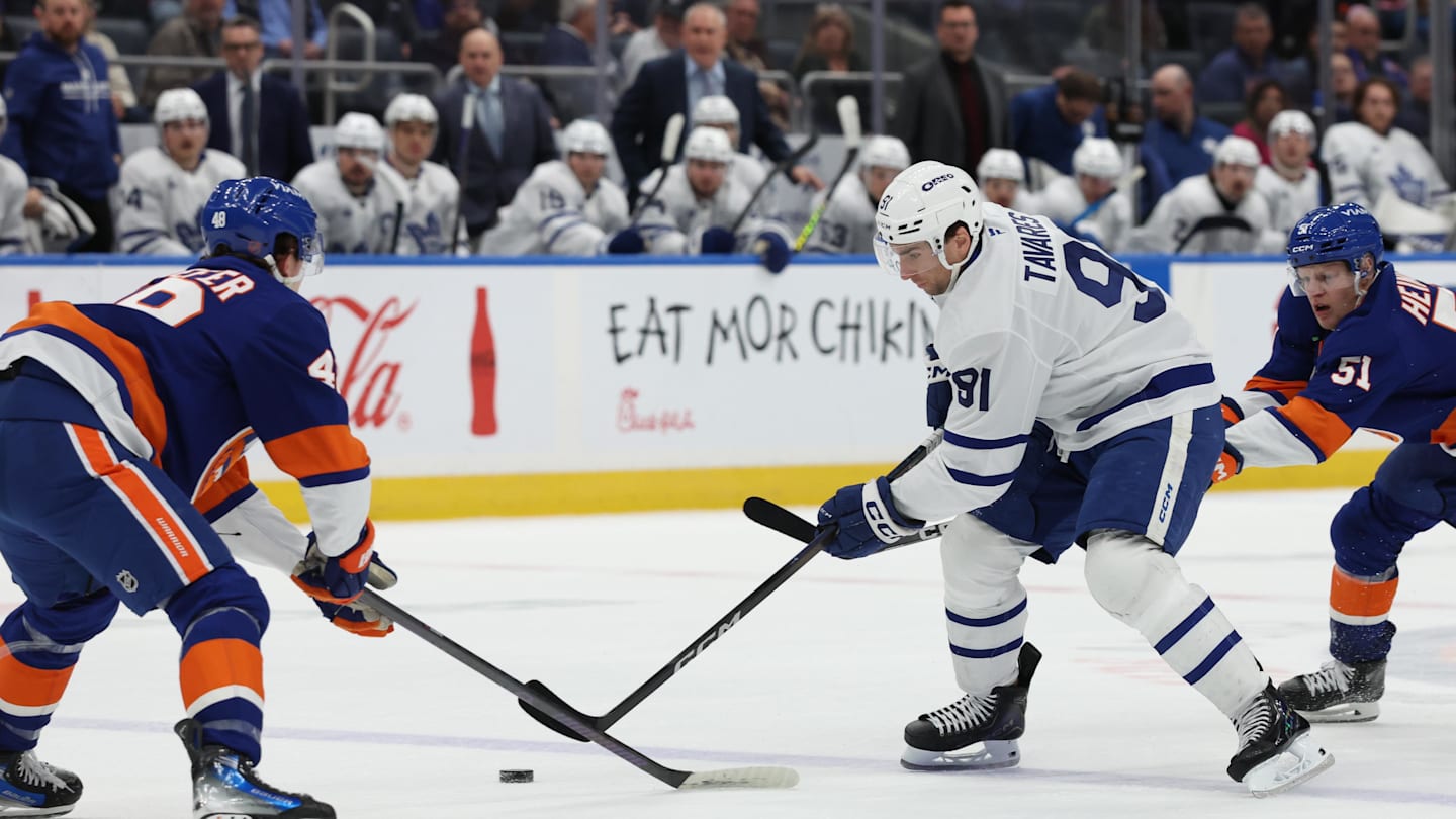 NY Islanders rookie Matthew Schaefer earns high praise from Leafs John Tavares