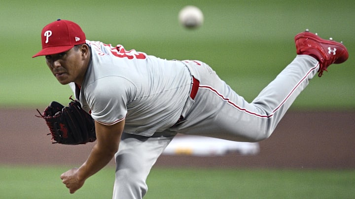 Philadelphia Phillies starting pitcher Ranger Suárez starts on Tuesday against the Texas Rangers