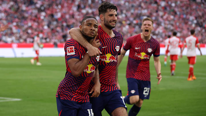 Nkunku e Szoboszlai marcaram na vitória do Leipzig 