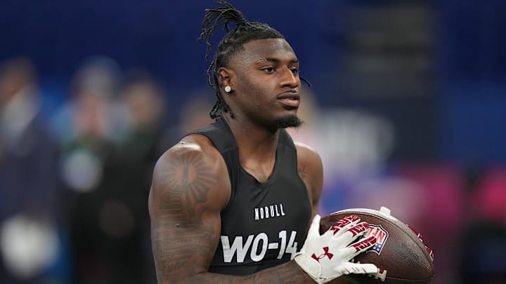 Xavier Legette and the Panthers report for OTAs on Monday