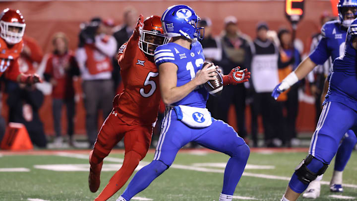 BYU Cougars quarterback Jake Retzlaff