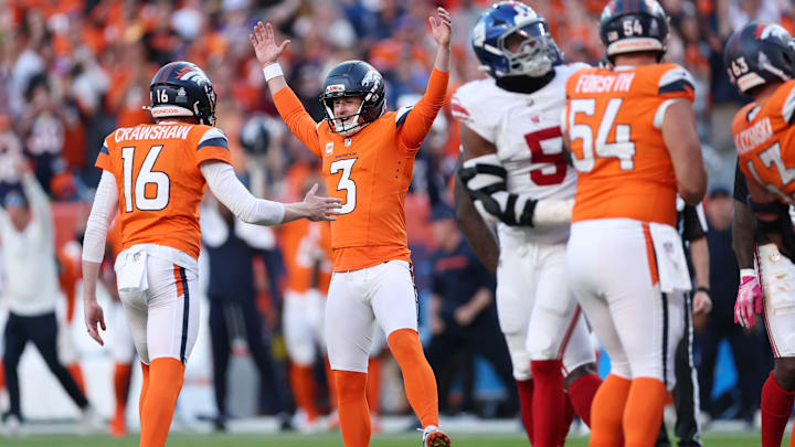 The Broncos scored 33 points in the fourth quarter during a stunning comeback win vs. the Giants, capped off by a Wil Lutz field goal. 