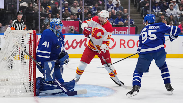 Calgary Flames v Toronto Maple Leafs Calgary Flames v Toronto Maple Leafs