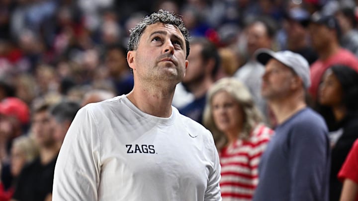 Oct 4, 2025; Spokane, WA, USA; Gonzaga Bulldogs assistant coach Brian Michaelson.