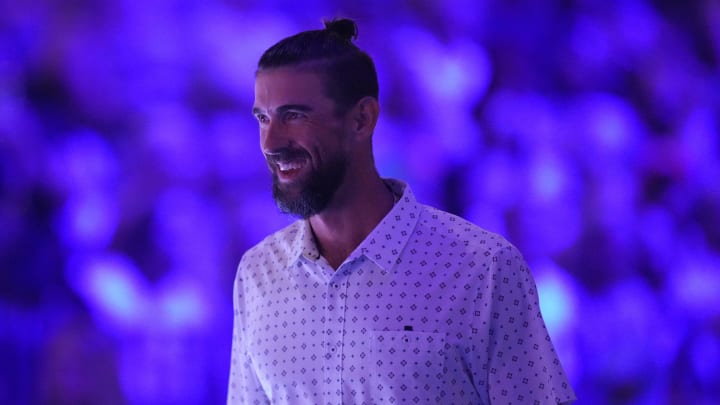 Michael Phelps has been busy this Olympics calling the swimming events on NBC. Michael Phelps has been busy this Olympics calling the swimming events on NBC.