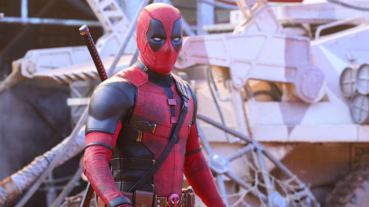 Ryan Reynolds as Deadpool/Wade Wilson in 20th Century Studios/Marvel Studios' DEADPOOL & WOLVERINE. Photo by Jay Maidment. © 2024 20th Century Studios / © and ™ 2024 MARVEL.