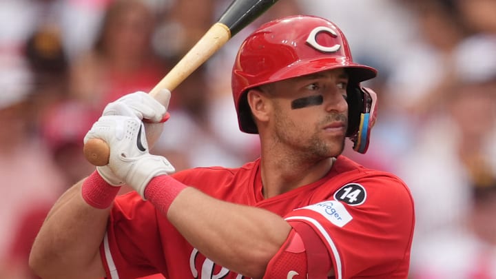 Cincinnati Reds infielder Spencer Steer