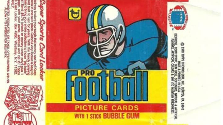 1978 Topps Football Wax Wrapper