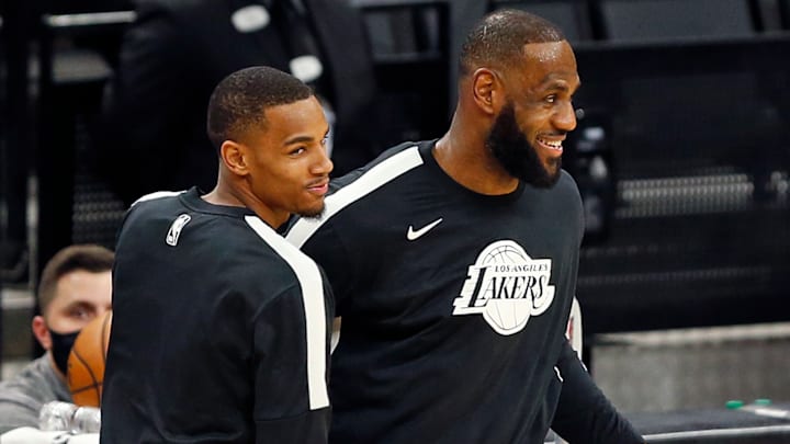 Dejounte Murray, LeBron James