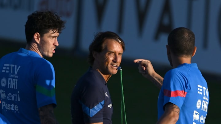 Roberto Mancini, commissario tecnico dell'Italia