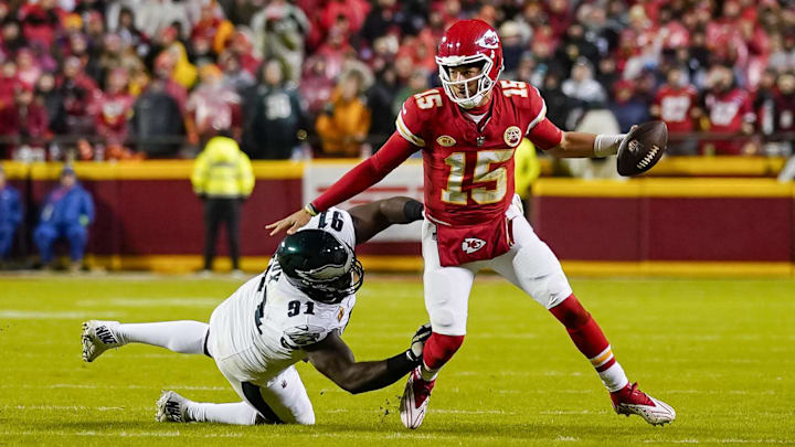 Mahomes picks apart defenses when given too much time, as evidenced in Super Bowl LVII against the Eagles two seasons ago.