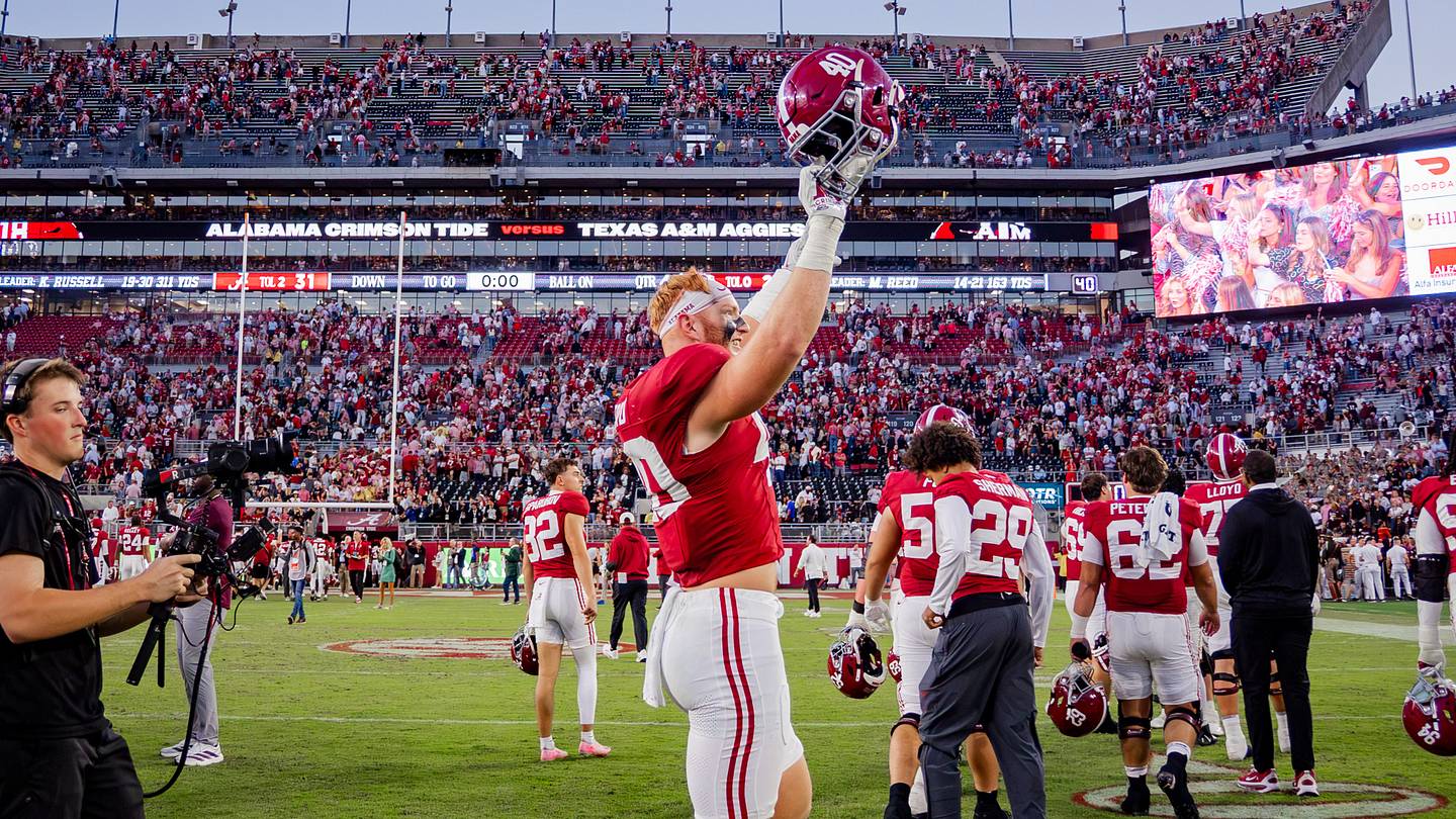 Where Alabama Ranks in Polls after Beating Texas A&M