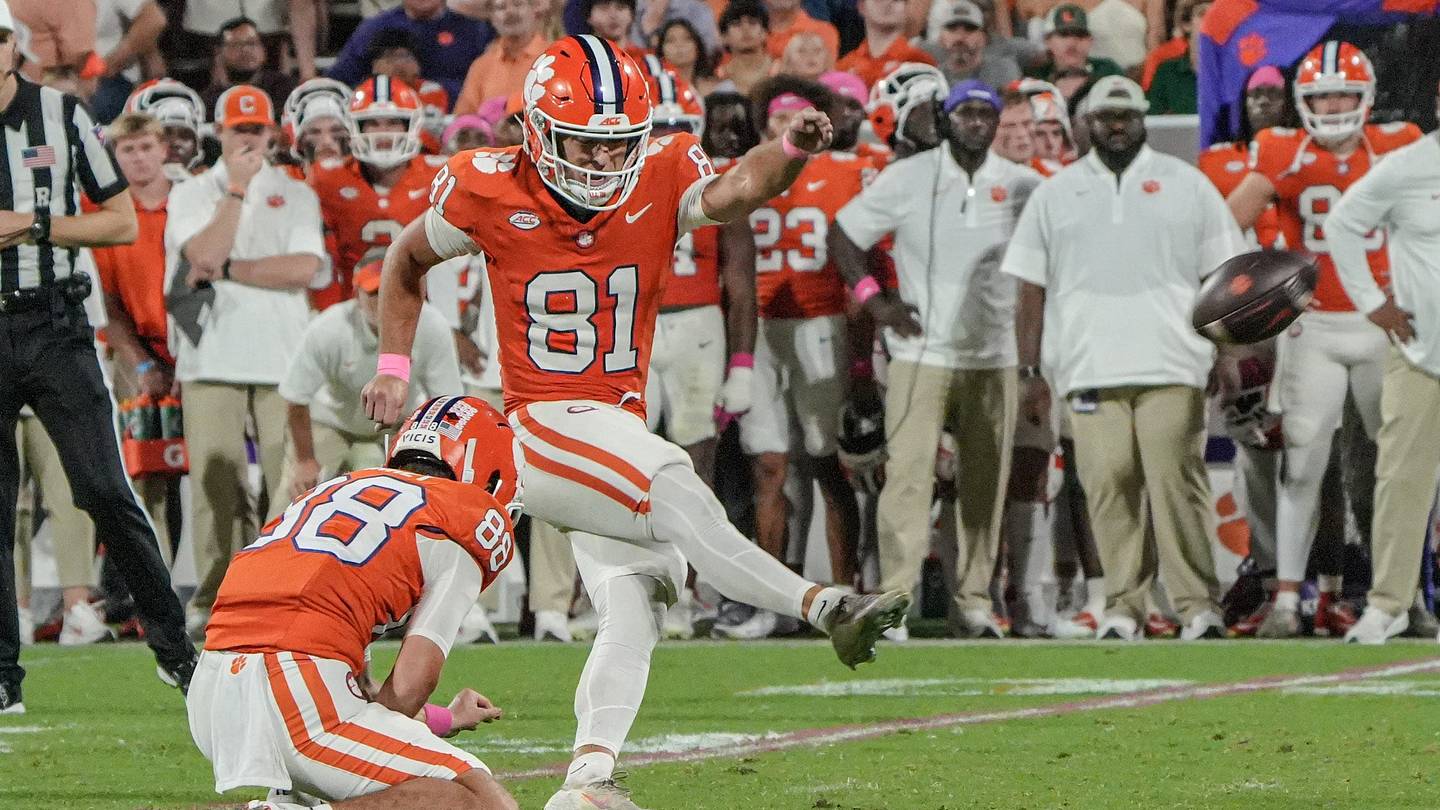 Cover art for Clemson Kicker Nolan Hauser on Rich Bisaccia's Coaching