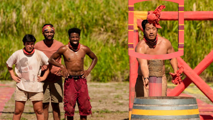 “Is That Blood in Your Hair” – A castaway risks getting caught red-handed while on the hunt for an advantage in the game. During the immunity challenge, tribes must dig deep to piece together a win to earn a reward and safety at the next tribal council. Then, one castaway from each tribe will take a journey where they must make a big decision that could impact the game, on SURVIVOR, Wednesday, Oct. 9 (8:00-9:30 PM, ET/PT) on the CBS Television Network, and streaming on Paramount+ (live and