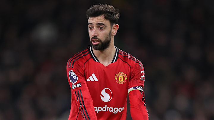 Bruno Fernandes is out injured.