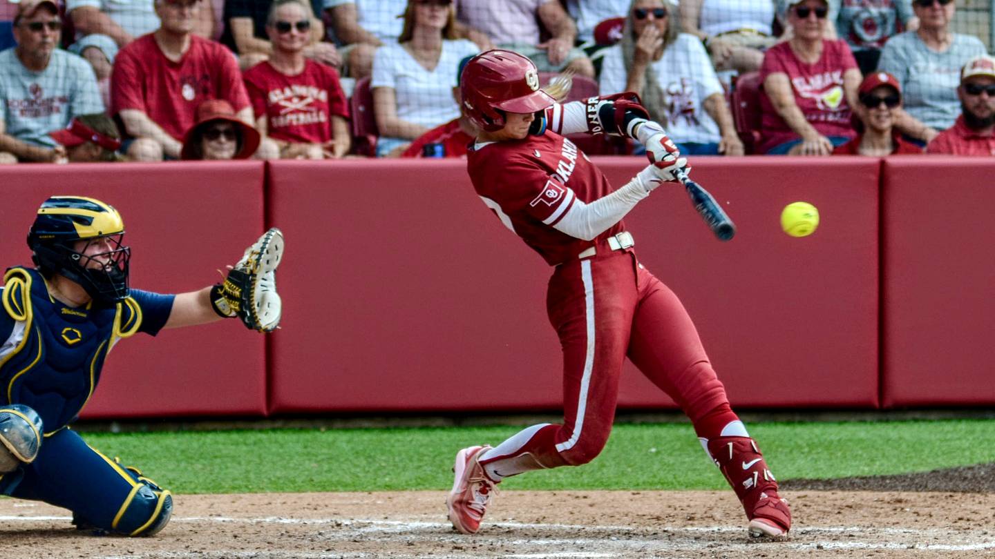 Oklahoma Prepared for 'Big Challenge' Battling Mississippi State for a Spot in the WCWS