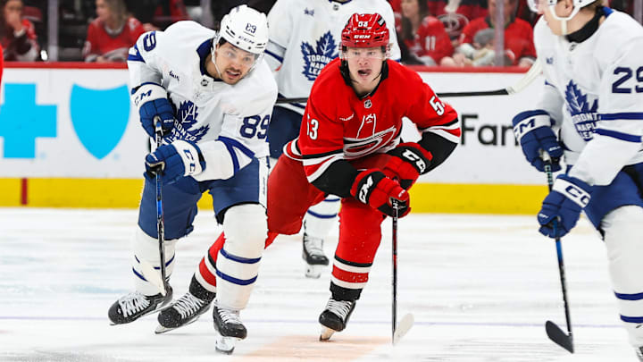 Toronto Maple Leafs v Carolina Hurricanes Toronto Maple Leafs v Carolina Hurricanes