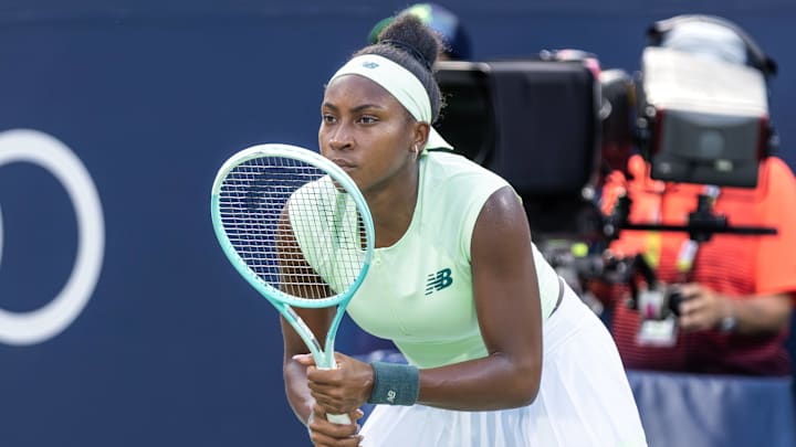 Coco Gauff defeated Danielle Collins in three sets on July 29, 2025.