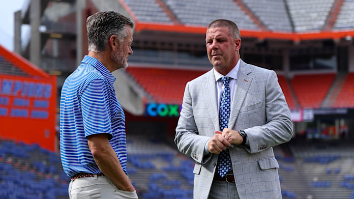 Florida Gators athletic director Scott Stricklin signed Billy Napier to a seven-year deal in late 2021.