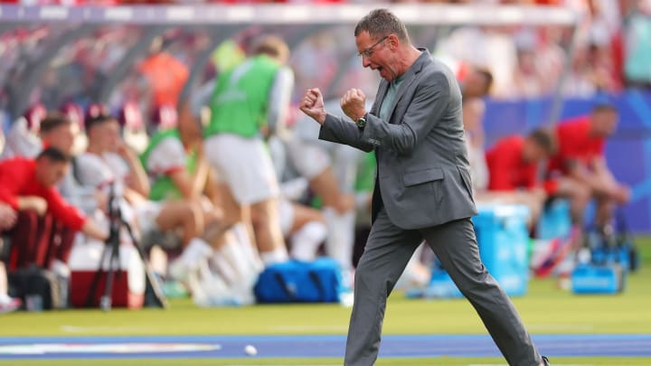 Für Ralf Rangnick läuft die EM bislang ausgezeichnet.