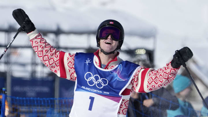 Birk Ruud of Norway is favored to win gold in slopestyle freestyle skiing.