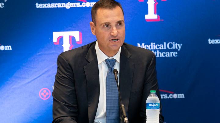 Texas Rangers general manager Chris Young. Credit: Jim Cowsert-USA TODAY Sports Texas Rangers general manager Chris Young. Credit: Jim Cowsert-USA TODAY Sports
