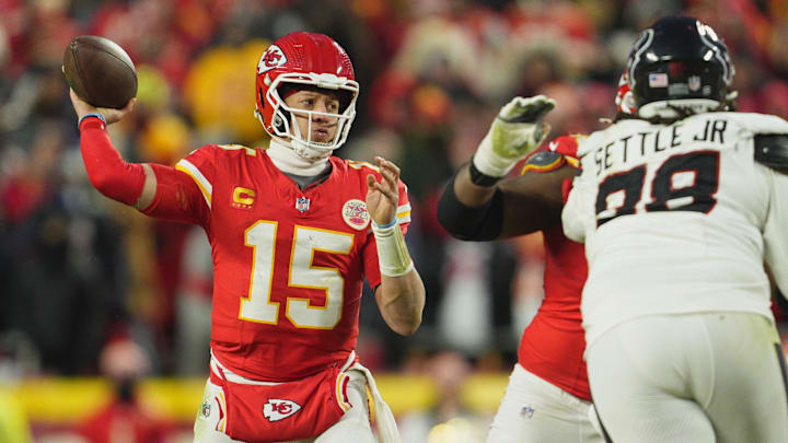 The Chiefs are home favorites against the Texans in NFL Week 14 action. The Chiefs are home favorites against the Texans in NFL Week 14 action.