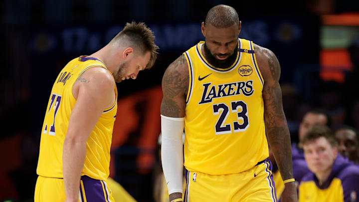 Los Lakers necesitan que Luka Doncic y LeBron James se mantengan sanos en este final de temporada