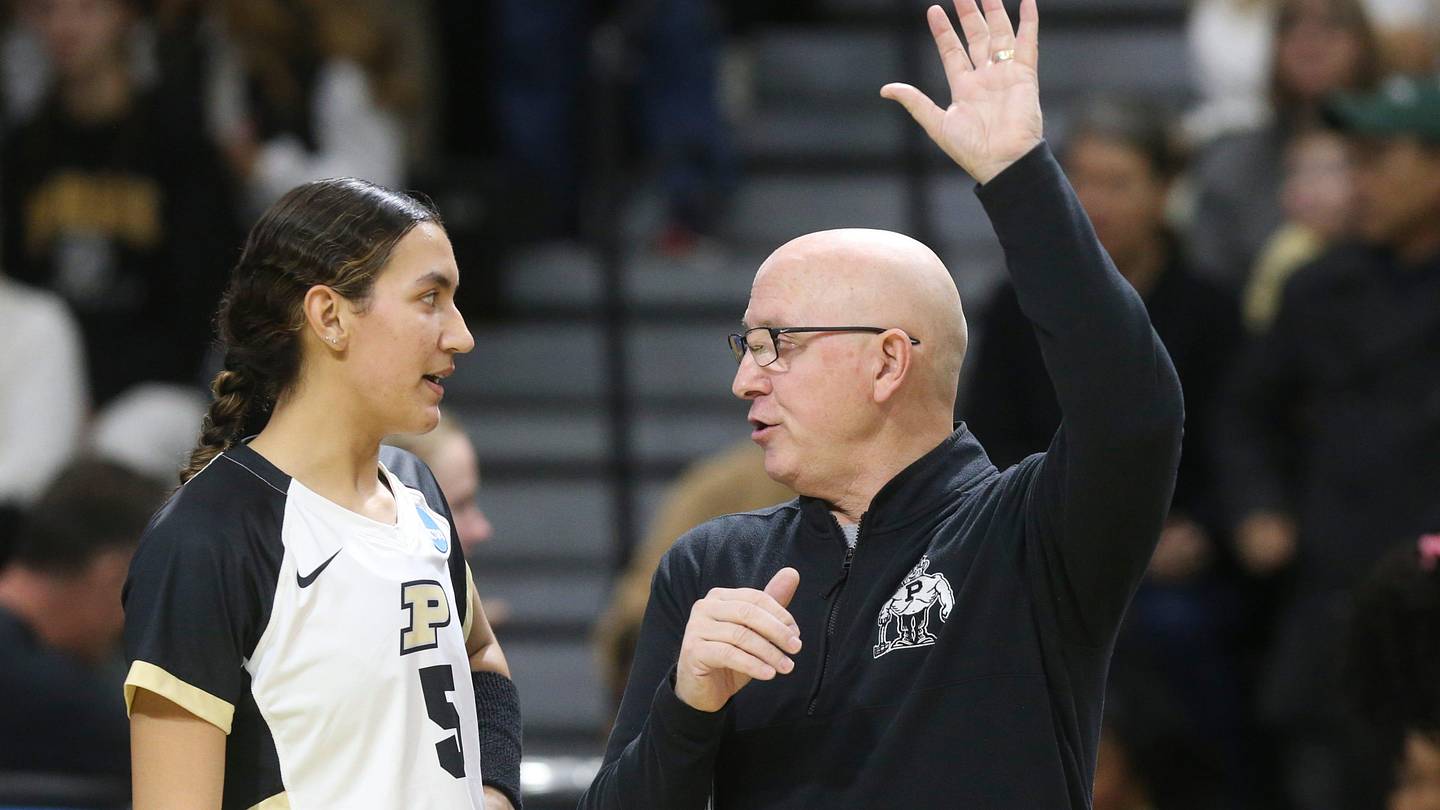 Tilly Hutton Purdue Volleyball Caps Perfect Trip to Tennessee With Win Over Volunteers