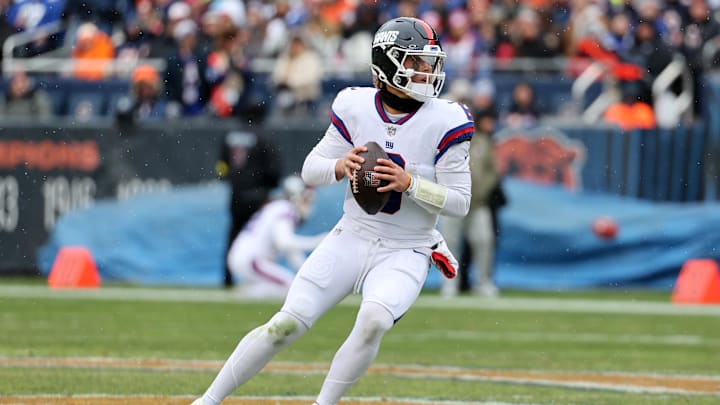 New York Giants quarterback Jaxson Dart.