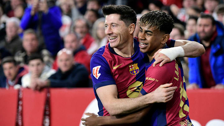 Robert Lewandowski y Lamine Yamal serán titulares con el FC Barcelona en el partido ante el Atlético de Madrid 